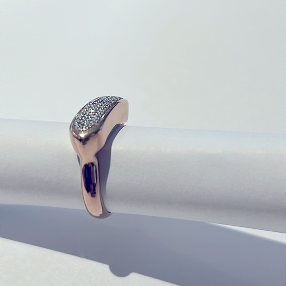 Diamond Monica Vander🌹Baja Rose Gold Ring🌹 - Picture 10 of 11